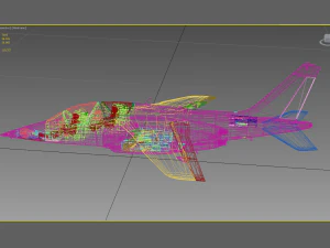 dassault-dornier alpha jet german version 3D Model