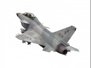 chengdu j-10 s vigorous dragon two seater version from pakistan 3Dモデル