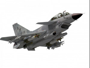 chengdu j-10 s vigorous dragon two seater version from pakistan 3Dモデル