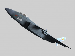 chengdu j-20 3D Model