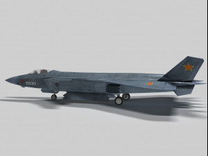 chengdu j-20 3D Model
