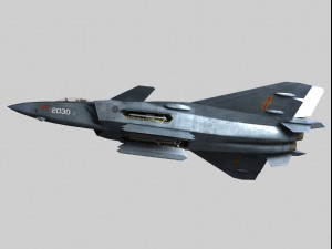 chengdu j-20 3D Model
