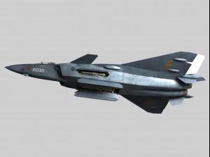 chengdu j-20 3D Model