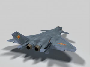 chengdu j-20 3D Model