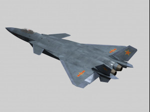 chengdu j-20 3D Model