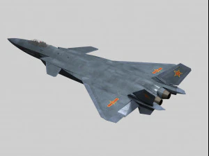 chengdu j-20 3D Model