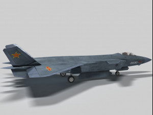chengdu j-20 3D Model