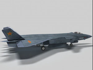 chengdu j-20 3D Model