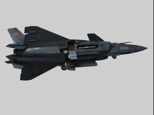 chengdu j-20 3D Model