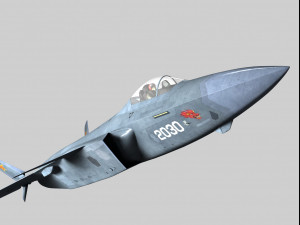 chengdu j-20 3D Model