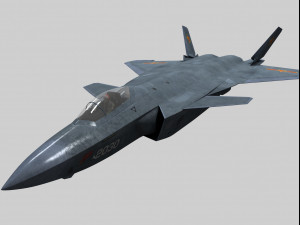 chengdu j-20 3D Model