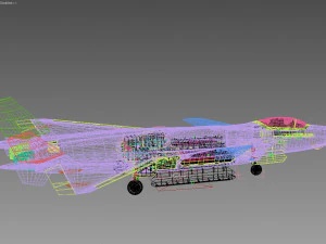 chengdu j-20 3D Model