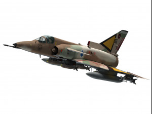 iai kfir c7 Modelo 3D
