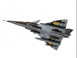 iai kfir c7 Modelo 3D