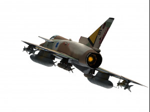 iai kfir c7 Modelo 3D