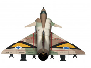 iai kfir c7 Modelo 3D