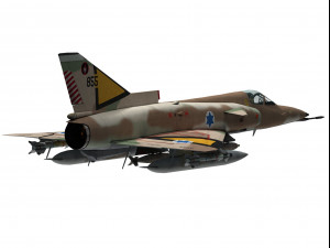 iai kfir c7 Modelo 3D