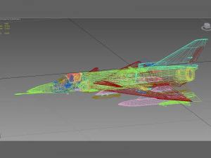 iai kfir c7 3D Model