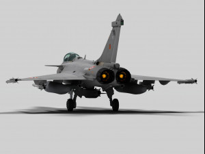 dassault rafale m 3D Model