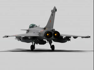 dassault rafale m 3D Model