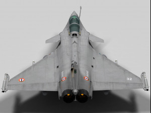 dassault rafale m 3D Model