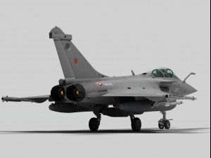dassault rafale m 3D Model