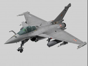 dassault rafale m 3D Model