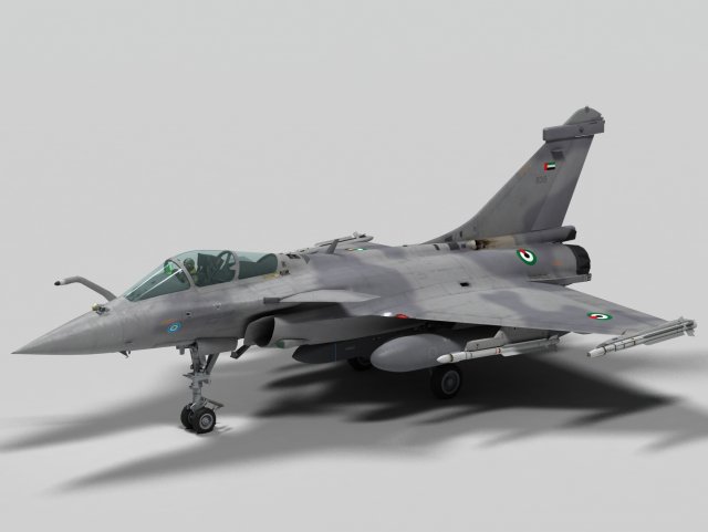 dassault rafale c 3D Model .c4d .max .obj .3ds .fbx .stl .blend 