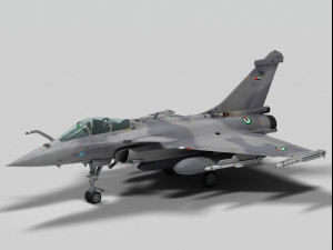 dassault rafale c 3D Model