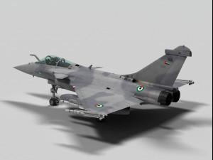 dassault rafale c 3D Model