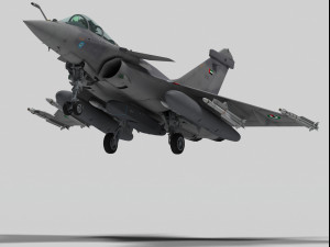 dassault rafale c 3D Model
