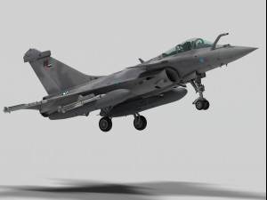 dassault rafale c 3D Model
