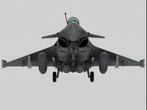 dassault rafale c 3D Model