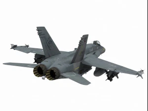 mcdonnell douglas f-a-18 c hornet 3D Model