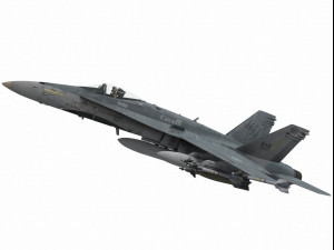 mcdonnell douglas f-a-18 c hornet 3D Модель