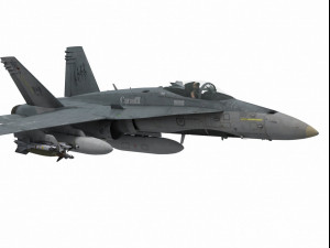 mcdonnell douglas f-a-18 c hornet 3D Модель