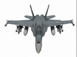mcdonnell douglas f-a-18 c hornet 3D Модель