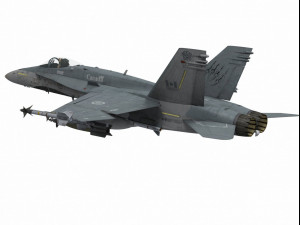 mcdonnell douglas f-a-18 c hornet 3D Модель