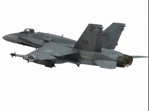 mcdonnell douglas f-a-18 c hornet 3D Model
