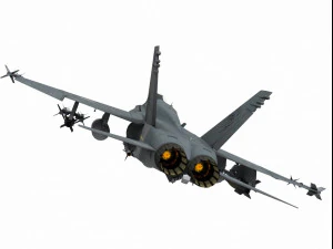 mcdonnell douglas f-a-18 c hornet 3D Model