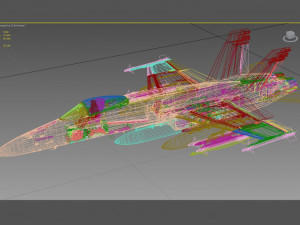 mcdonnell douglas f-a-18 c hornet 3D Модель