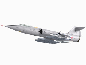aeritalia f-104s starfighter 3D Model