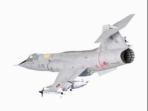 aeritalia f-104s starfighter 3D Model