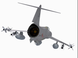 aeritalia f-104s starfighter 3D Model