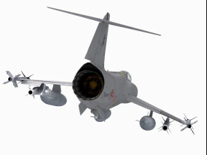 aeritalia f-104s yıldız savaş&ccedil;ısı 3D Model