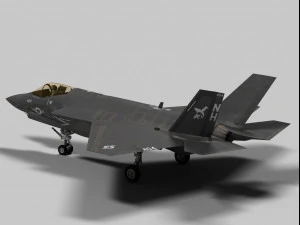 lockheed martin f-35 c lightning ii 3D Model
