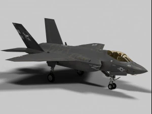 lockheed martin f-35 c lightning ii 3D Model