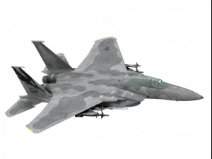 mcdonnell douglas f-15 c eagle 3D Model