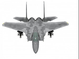 mcdonnell douglas f-15 c eagle 3D Модель