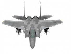 mcdonnell douglas f-15 c eagle 3D Model